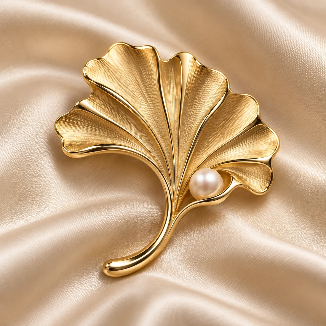 Aster — 18k gold vermeil and freshwater pearl