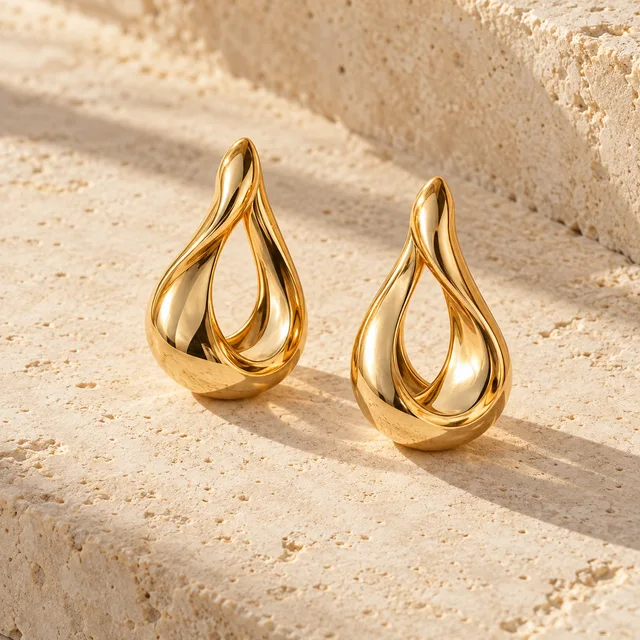 The Fold — 18k gold vermeil over sterling silver