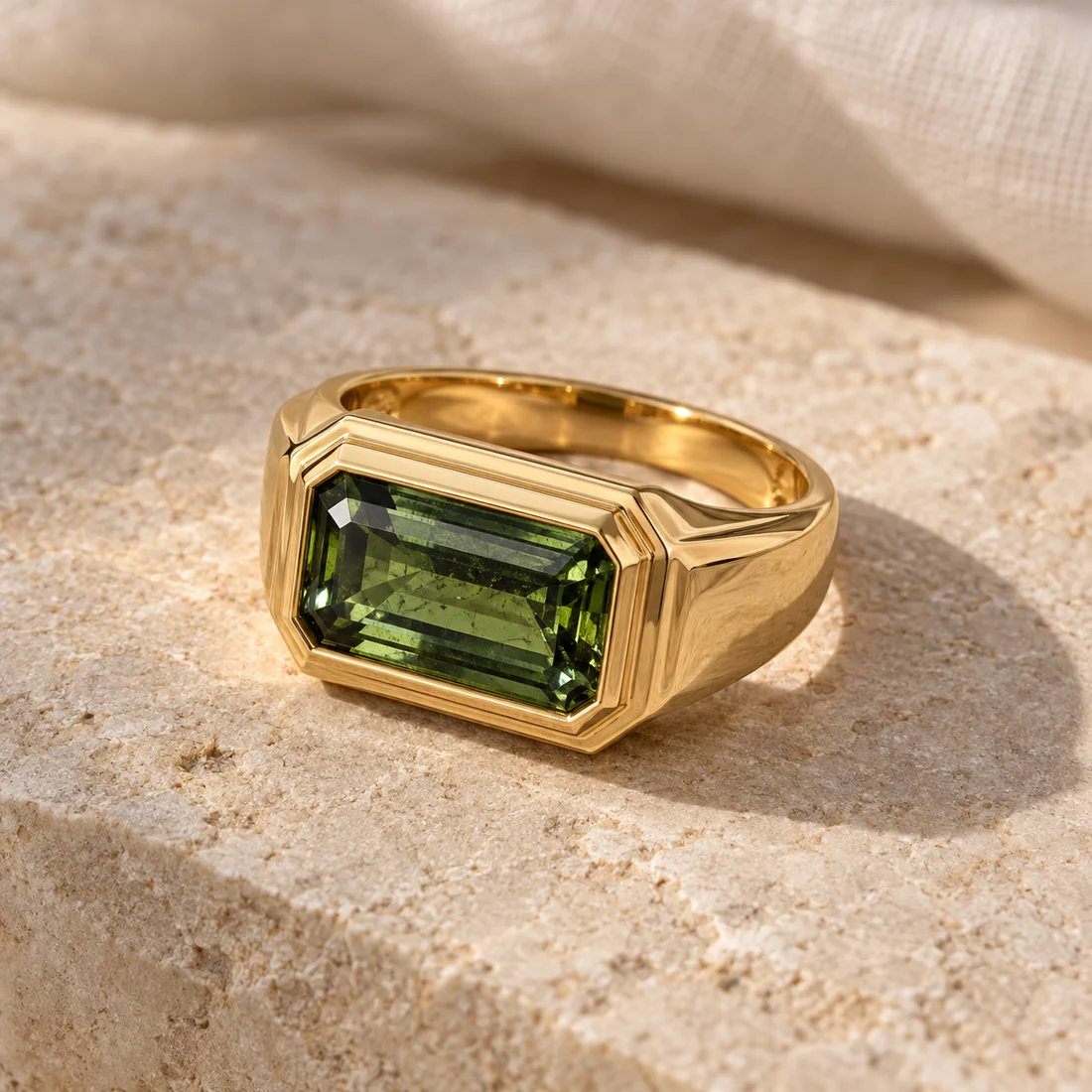 Verdant — 18k gold vermeil over sterling silver