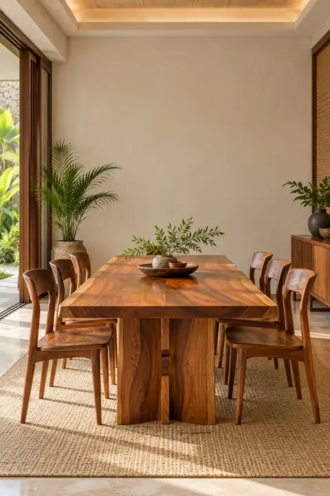 Furniture photo in the fictional dated layout